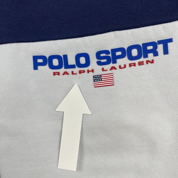 Polo Sport Ralph Lauren Jogger Men's M Red Multi Color block Fleece Pants - Picture 3 of 16